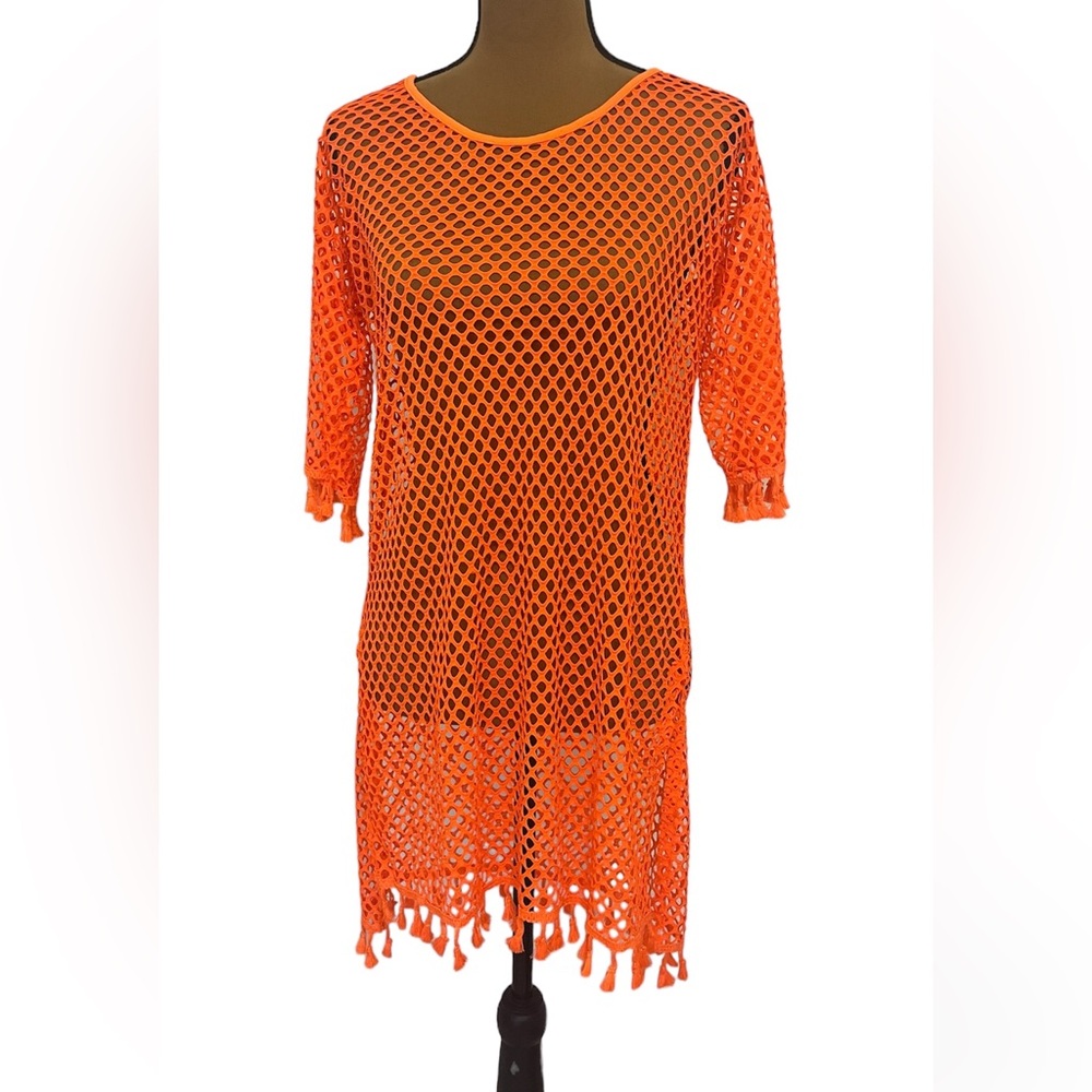 Mesh Swimsuit Coverup, Size Medium